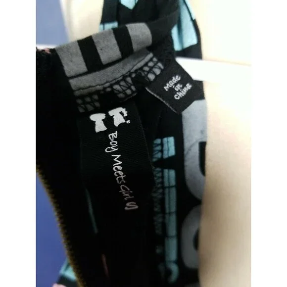 Boy Meets Girl Women's Logo Racer Back Cotton Dress Size Small - Picture 2 of 4